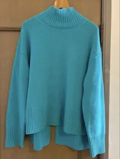 green label relaxingタートルネックニット