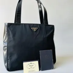 PRADA ブラック トートバッグ 美品 入学式 通勤 - メルカリ