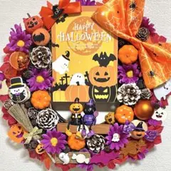 ハロウィン♡フラワーリース