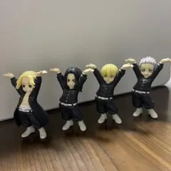 東京リベンジャーズ ガチャガチャ フィギュア 4体