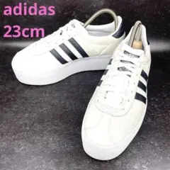 adidas Gazelle Up ガゼルアップ 厚底 スニーカー 白 23