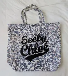 【See by Chloé（シーバイクロエ)】ビッグトート/花柄のサムネイル