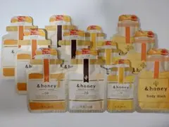 アンドハニー サンプルセット シャンプー/トリートメント/ヘアオイル