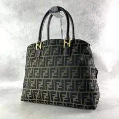 【大人気】フェンディ ズッカ柄 トートバッグ FF 金具 ヴィンテージのサムネイル