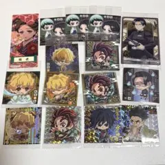 【鬼滅の刃】ウエハース シール＆カード 15枚セット【未開封/メルカリ便】