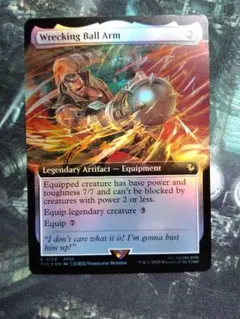 Wrecking Ball Arm ギミックアーム、キャノンボール　FOIL