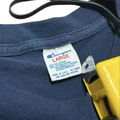 極美品　80s champioトリコタグ　usa製　ネイビー　半袖tシャツ　古着