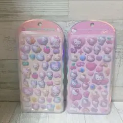 ハローキティ 立体シール 2パックセット