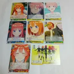 ヴァイスシュヴァルツ 五等分の花嫁 カードセットのサムネイル