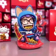 Dr.スランプ アラレちゃん 招き猫 フィギュア 高さ13cm 【箱無し