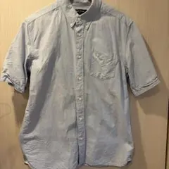 FRED PERRY 半袖シャツ ライトブルー Lのサムネイル
