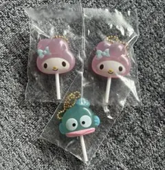 サンリオキャラクターズ　カラフルキャンディチャーム　マイメロ　ハンギョドン