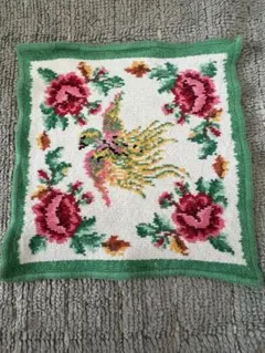 FILLER 花と鳥の刺繍タオルハンカチ