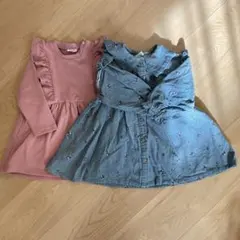 女の子　ベビー　ワンピース　90