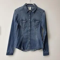 H&M レディース デニムシャツ 長袖