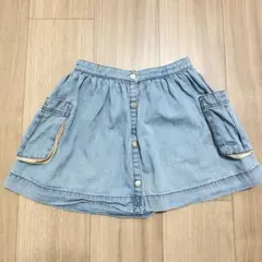 BURBERRY デニムスカート 120A