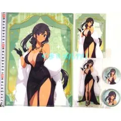 閃乱カグラ 雪泉 グッズ5点セット パーティードレス ポップアップ 