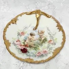 リモージュ T&V LIMOGES ハンドペイント アンティーク 天使の絵皿のサムネイル