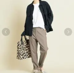 ウールミックスデーパードパンツ