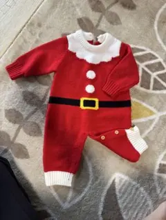 サンタクロース　赤ロンパース