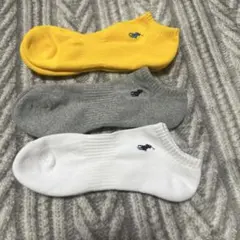 ポロ ラルフローレン　新品　メンズ　靴下3足セット27-29cm