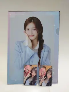 【LEESEO•イソ】IVE クリアファイル　BeAlrightトレカ　セット