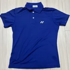YONEX 青 ポロシャツ L
