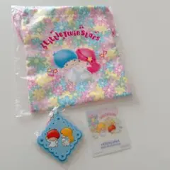 Kiki & Lala 50周年記念グッズ 巾着・キーホルダー・カード