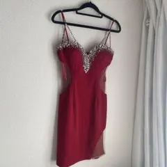 JEWELS M ビジュー装飾ドレス