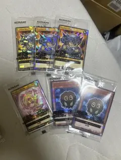 セブンイレブン 遊戯王カード　6枚セット　ハイチュウ