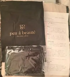 peu à beauté おやすみソックスML 1足組 ブラック - メルカリ