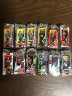【12種】仮面ライダー ソフビパッケージチャーム コンプリートセット