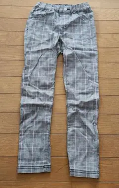 チェックパンツ　130cm