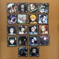 鬼滅の刃　ステッカー　シール　セット18枚