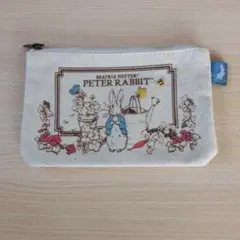 最終価格郵便局限定 ピーターラビット フラットポーチ