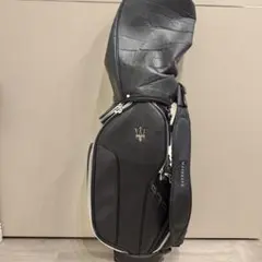 【美品・希少】マセラティ MASERATI ゴルフバッグ 値段交渉のサムネイル
