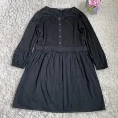 【美品】BURBERRY LONDON ドッキング　チェニック　ブラックのサムネイル