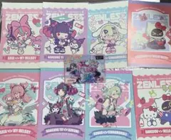 ゼンレスゾーンゼロ　サンリオ　ポストカード　クリアカード　gigo