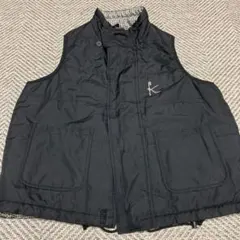 組曲 リバーシブルダウンベスト フード付き 130