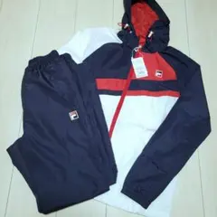 cyuusan75様 FILA ウインドブレーカー 上下セット XS ネイビー