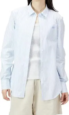 ラコステ　シャツ　ストレッチコットン比翼ボタンシャツ　34