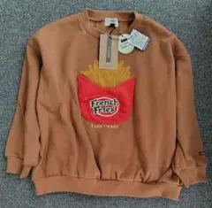 F.O.KIDS パッケージポケットトレーナー 裏シャギー　ポテト　120