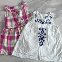 babyGap12〜18ヶ月 80サイズ ワンピース2点セット