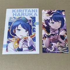 桐谷遥　クリフェス　エピカ　箔押し　色紙　アニメイト特典　感謝祭　缶バッジ プロセカ プロジェクトセカイ 桐谷遥 エピカ 箔押し グリカ アニメイト