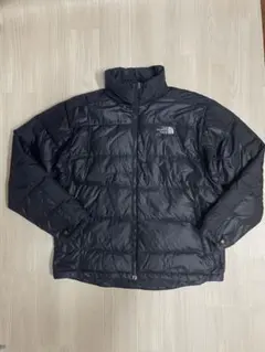ノースフェイス インナーダウンジャケット 600 メンズXL ブラック黒 艶無し