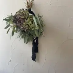 4.アキイロ紫陽花スワッグ