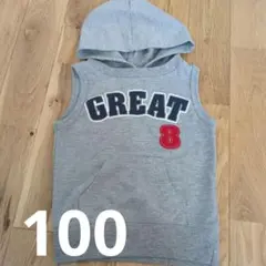 100 タンクトップ　西松屋　ノースリーブ