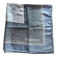 PIERRE BALMAIN（ピエールバルマン） スカーフ シルク グリッド模様