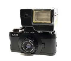 PENTAX auto 110 フィルムカメラ レンズ・フラッシュ付き