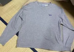 Reebok リーボック 長袖 スウェット グレー